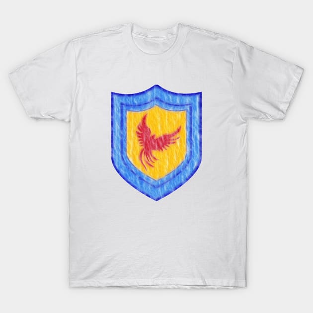 Shield of Phoenix T-Shirt by nnorbi